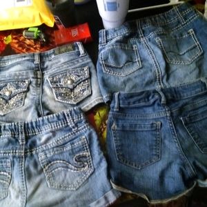 Girls shorts and skirt lot